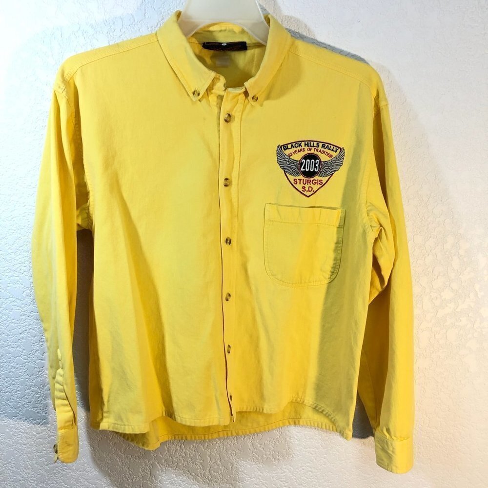 Biker Design 2003 Black Hills Rally Sturgis Shacket 3/$18